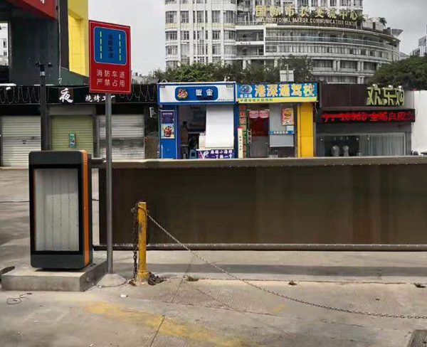 包头车库广告道闸